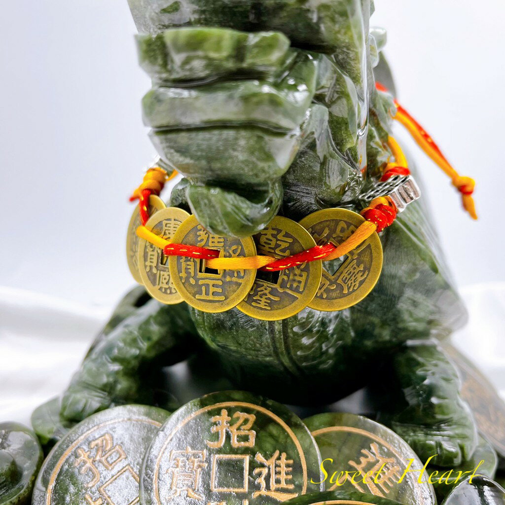 Sweet Heart 田芯開運精選💯特大款河南青玉帶子龍龜聚財龍龜青玉龍龜龍龜青玉含加持開光| Sweet heart 田芯國際精品|