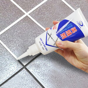 防水防霉浴室衛生間墻面地板瓷磚美縫填縫勾縫替代玻璃膠清潔劑1入