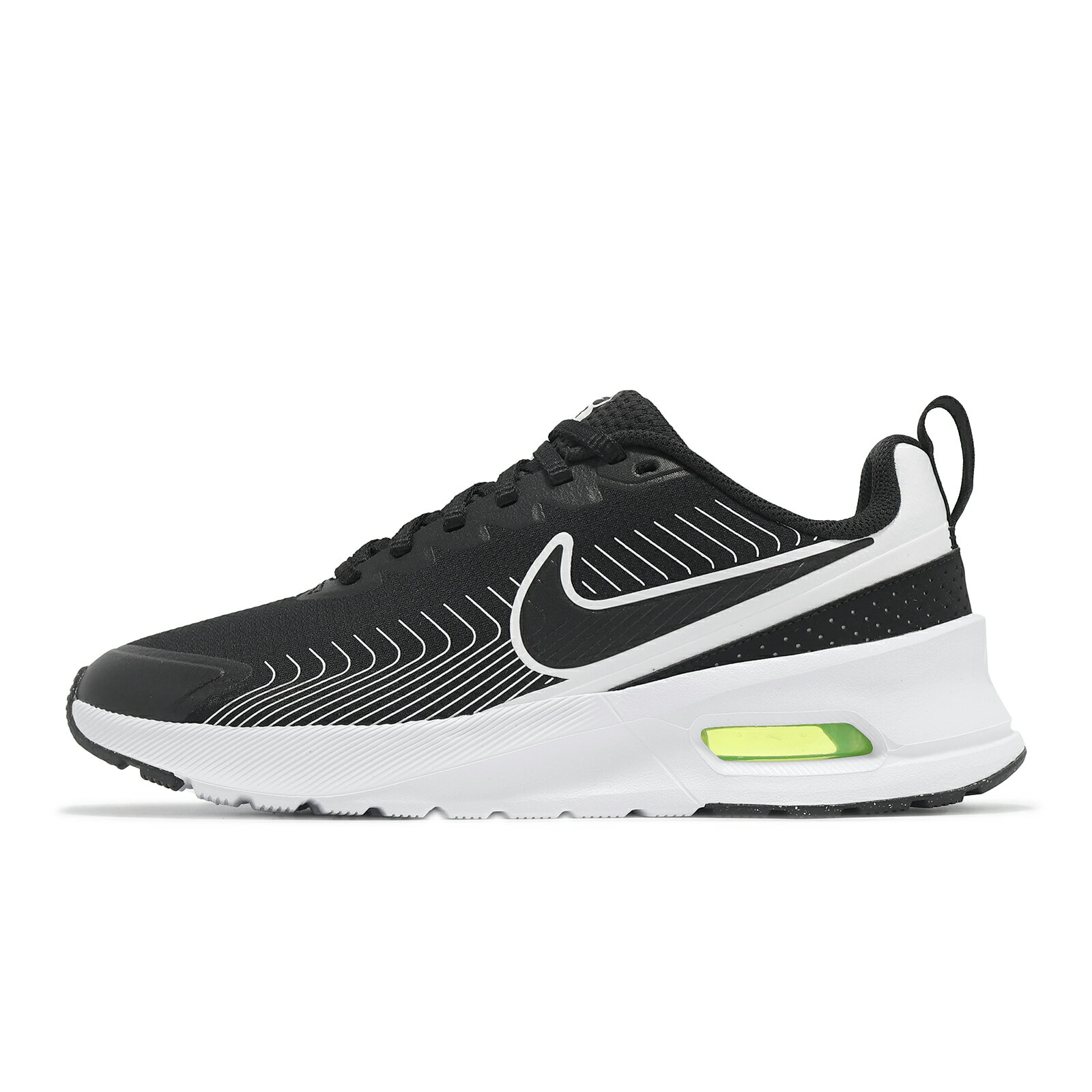 Nike 慢跑鞋 Air Max Nuaxis 男鞋 黑 白 氣墊 緩震 運動鞋 FD4329-005
