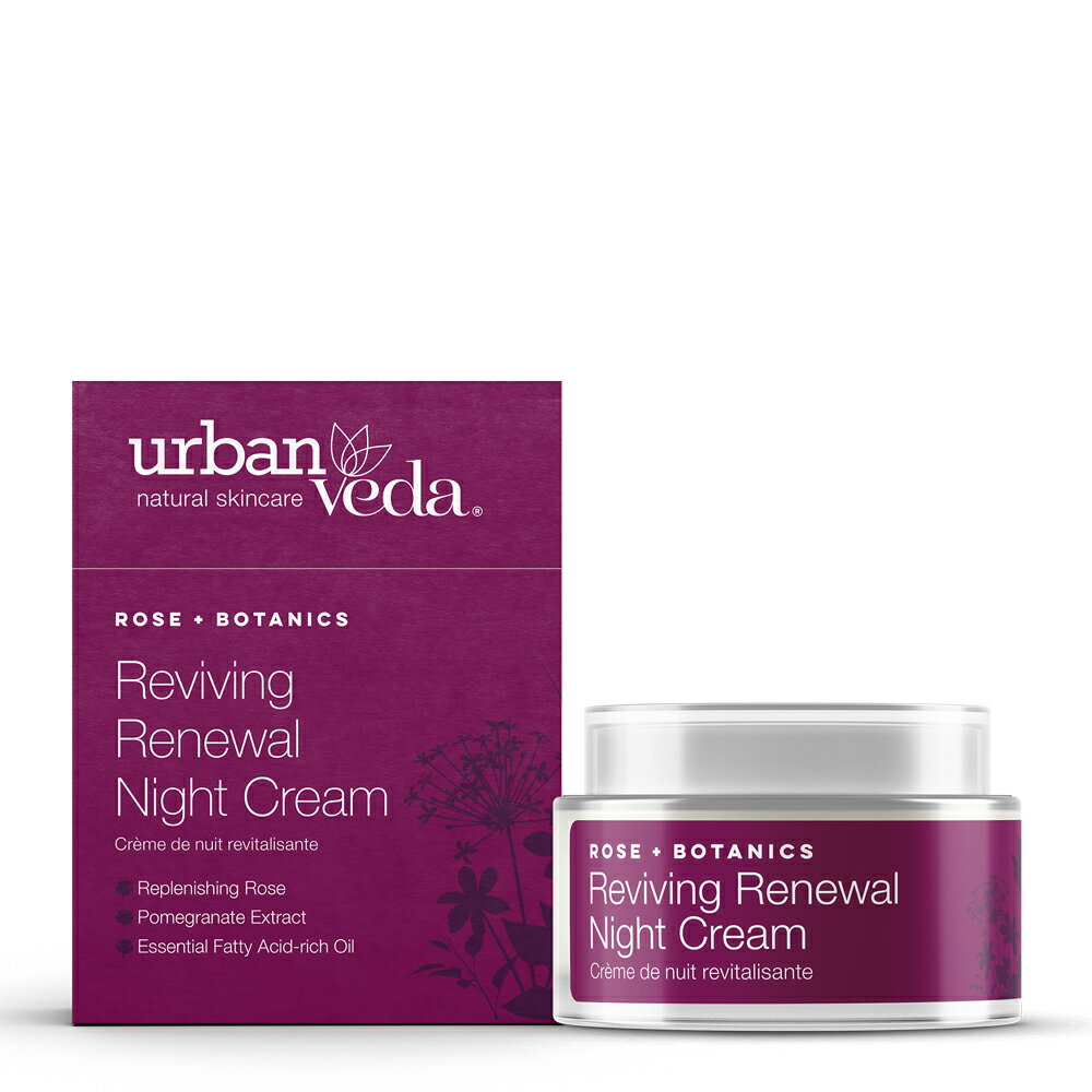 【英國城市吠陀】Urban Veda-玫瑰賦活晚霜50ml