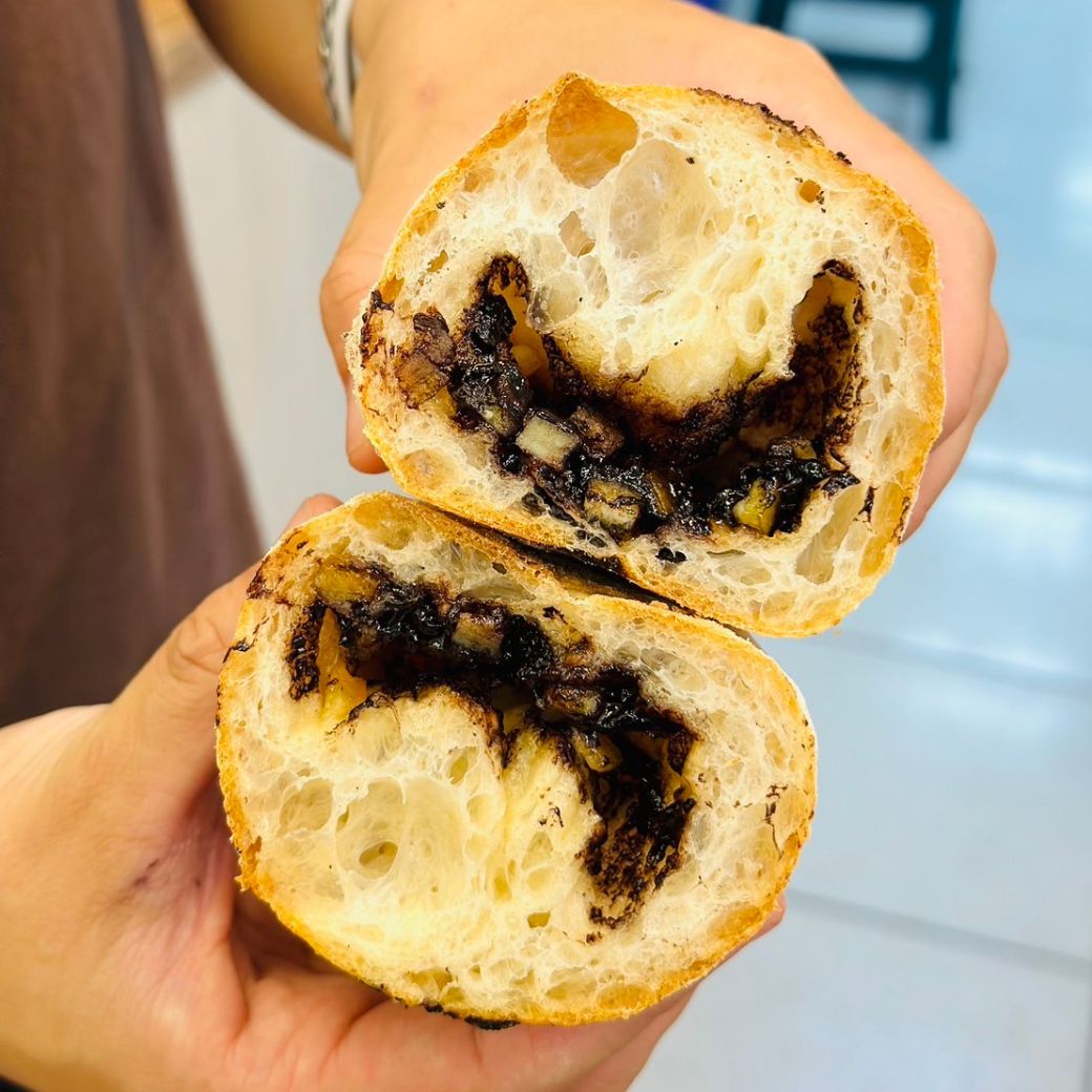 香橙巧克力小拖鞋｜酸種麵包