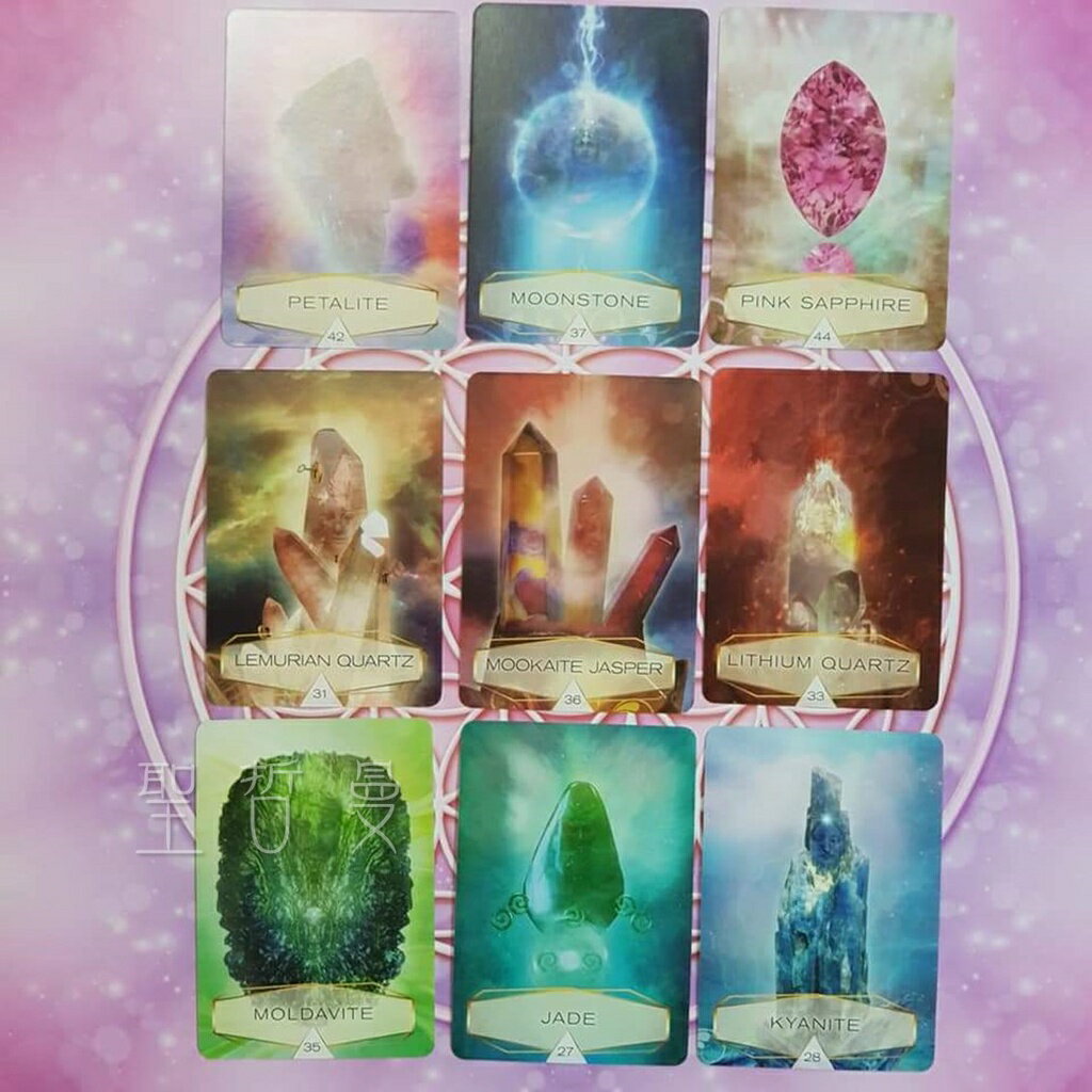 【原裝進口】水晶大靈神諭卡 The Crystal Spirits Oracle (附簡易資訊中文翻譯索引-聖哲曼提供)