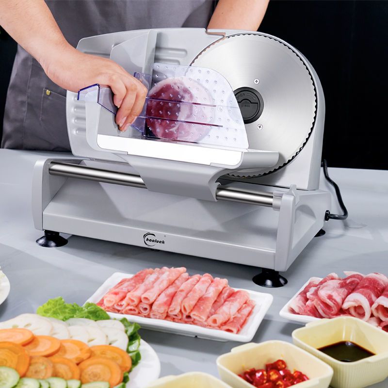 切羊肉卷機家用電動切片機肥牛肉片刨肉機家庭小型火鍋切肉機神器