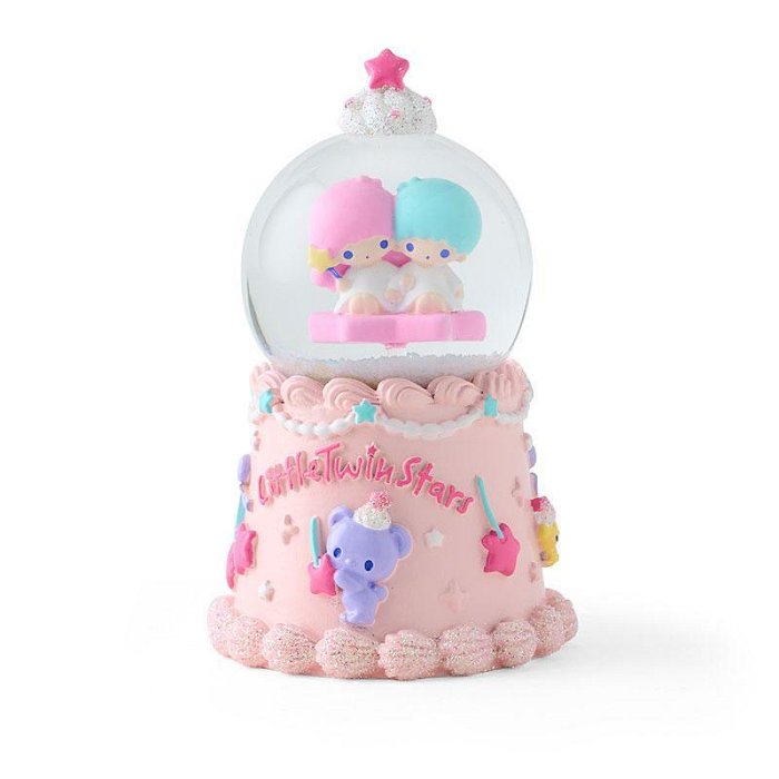 【震撼精品百貨】Little Twin Stars KiKi&LaLa_雙子星小天使~雙子星造型聖誕雪球S-2024聖誕*25057