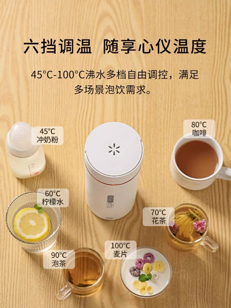 全球通用便攜式旅行家用燒水杯出差旅遊水迷你保溫保溫加熱水杯