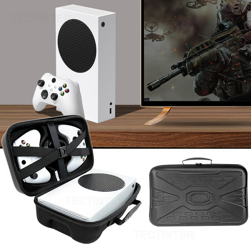 適用Xbox Series S/X遊戲機主機硬殼XSS/X主機收納盒Xbox主機