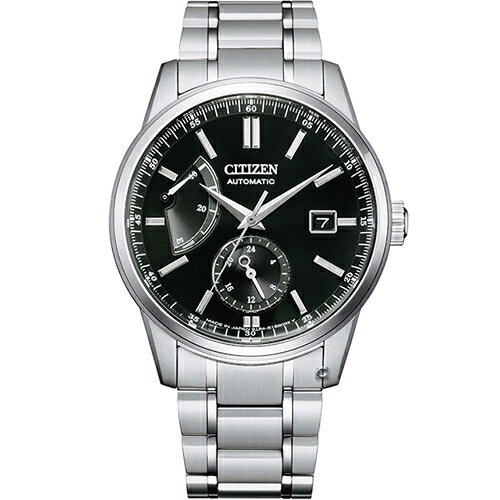 CITIZEN 星辰錶 Mechanical 紳士商務機械腕錶(NB3001-53E)-40mm-黑面鋼帶【刷卡回饋 分期0利率】【APP下單22%點數回饋】