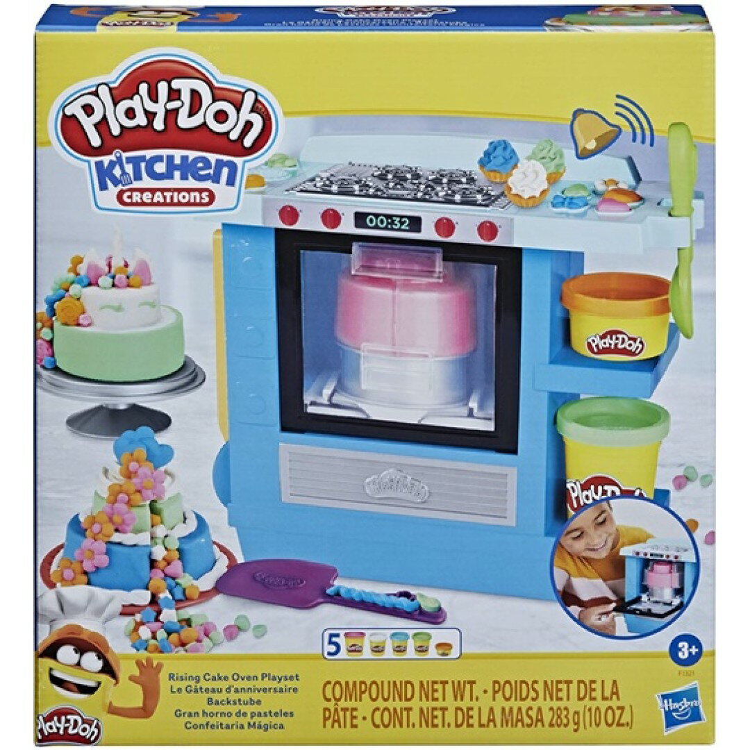 《Play-Doh 培樂多》 廚房系列 神奇烤蛋糕遊戲組 東喬精品百貨