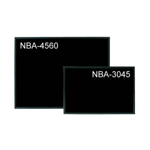 COX 三燕 窄版細膠框鏡面磁性展示黑板 45x60x1cm /個 NBA-4560