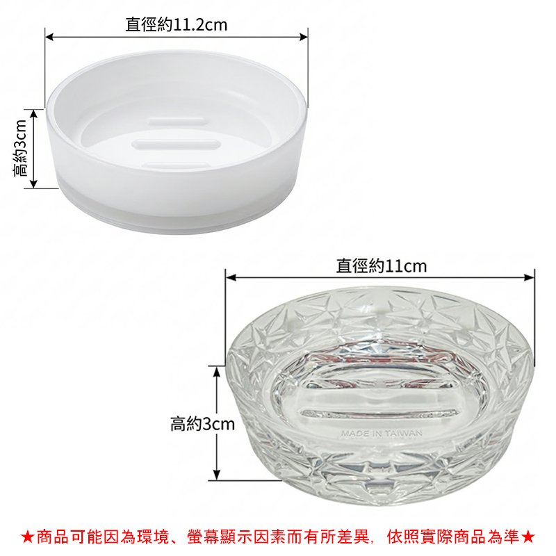 無孔皂盒【緣屋百貨】天天出貨 創意肥皂盒 肥皂盒 皂架 浴室收納 洗顏皂盤 造型皂盒 水晶皂盒 加厚塑膠皂盒 肥皂 1