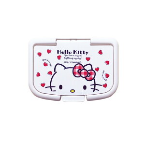 日本 濕紙巾蓋 - 紅心 Hello Kitty（大）
