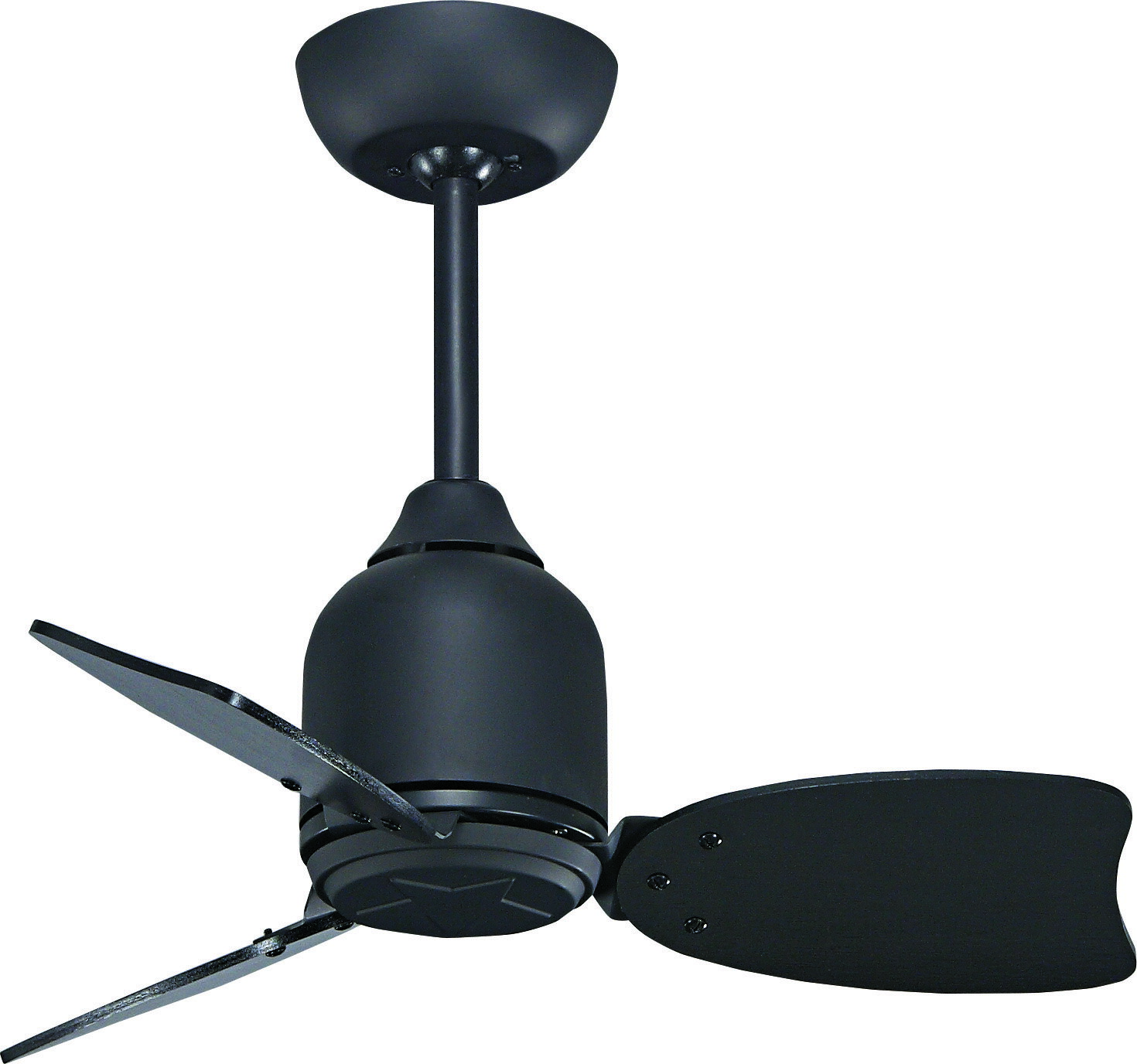 穩帝仕-鹿兒島-25吋BLDC直流無刷吊扇/平光黑/18095E