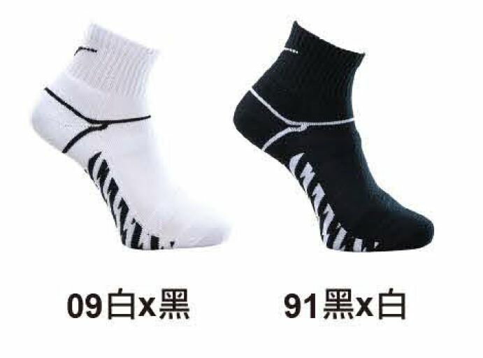 【登瑞體育】MIZUNO 男款厚底運動短襪_32TX8015