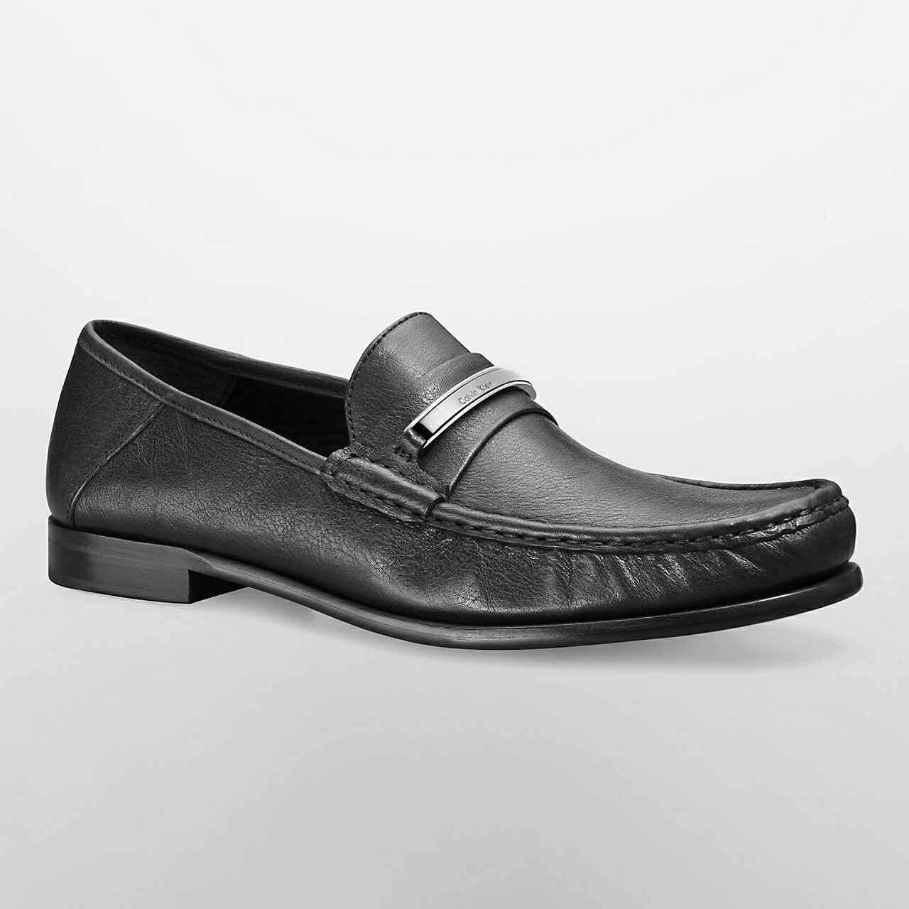 美國百分百【Calvin Klein】鞋子 CK 真皮 休閒鞋 樂福鞋 Loafer 皮鞋 Duke 男鞋 US 10.5號、11號 G109