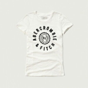 美國百分百【Abercrombie & Fitch】T恤 AF 短袖 T-shirt 短T 麋鹿 女 白色 XS S M號 G262