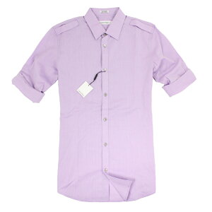 美國百分百【全新真品】Calvin Klein 襯衫 CK 男衣 長袖 上班 休閒 素面 粉紫 S M號 E251