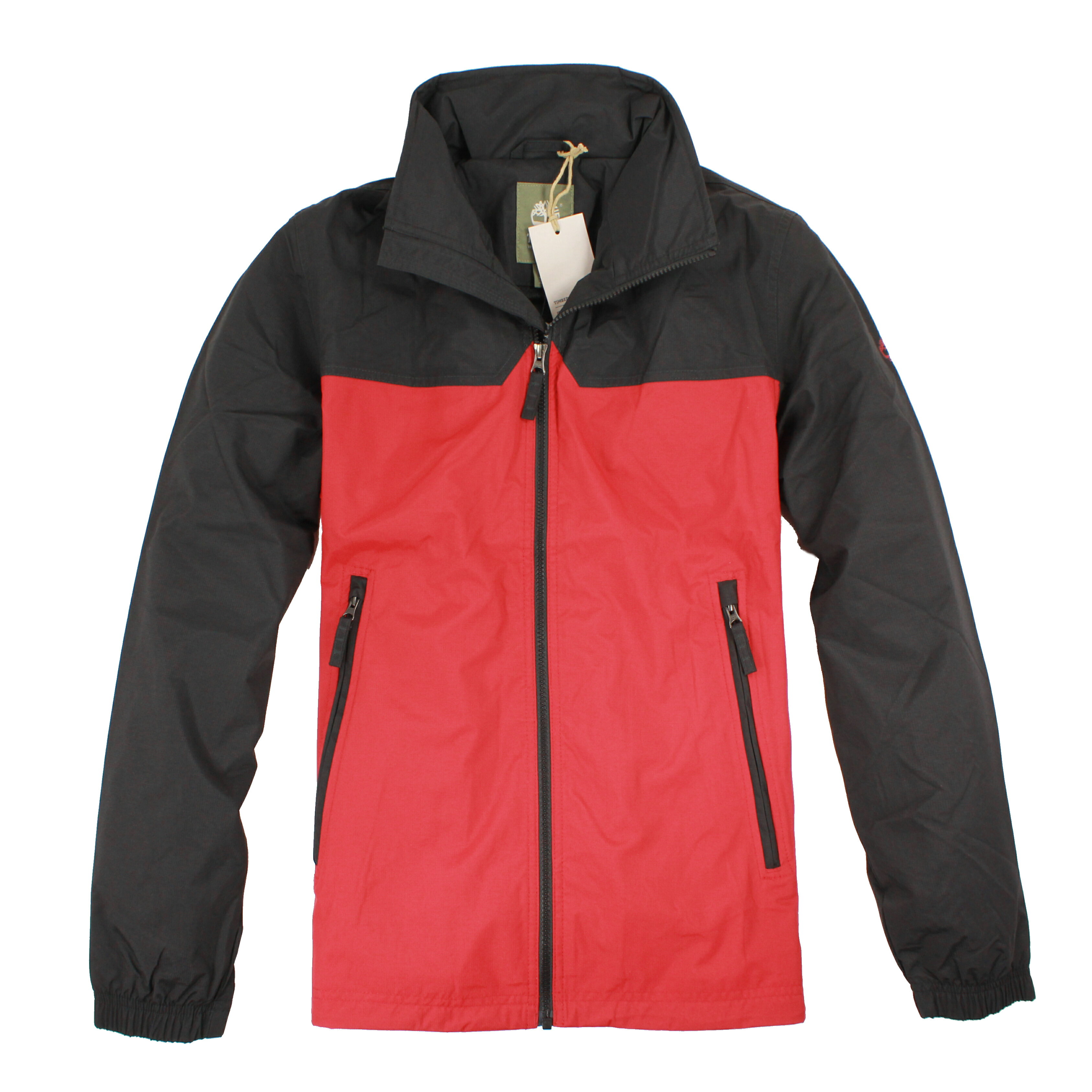 美國百分百【Timberland】 外套 連帽外套 夾克 紅色 防水 機能 出國 男衣 S M XL XXL號 E265