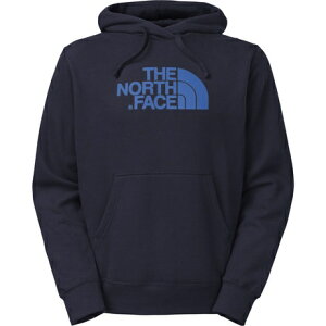 美國百分百【The North Face】帽T 連帽 TNF T恤 北臉 長袖 厚綿 深藍色 藍色 大尺碼 B955