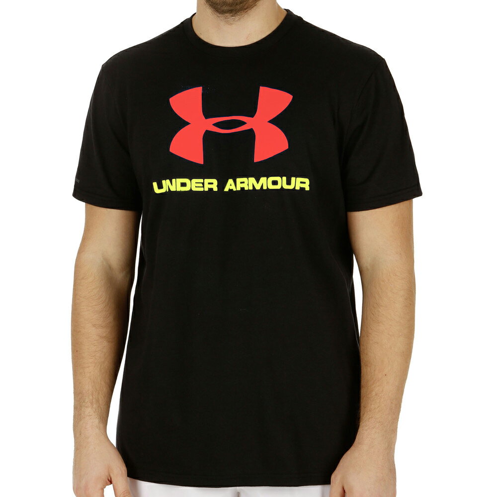 美國百分百【Under Armour】運動時尚 UA T恤 Logo T-shirt 黑色 S M號 E873