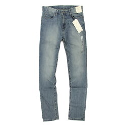 美國百分百【全新真品】Calvin Klein 牛仔褲 CK 休閒褲 長褲 單寧 男 合身 淺藍刷白 30腰 F124