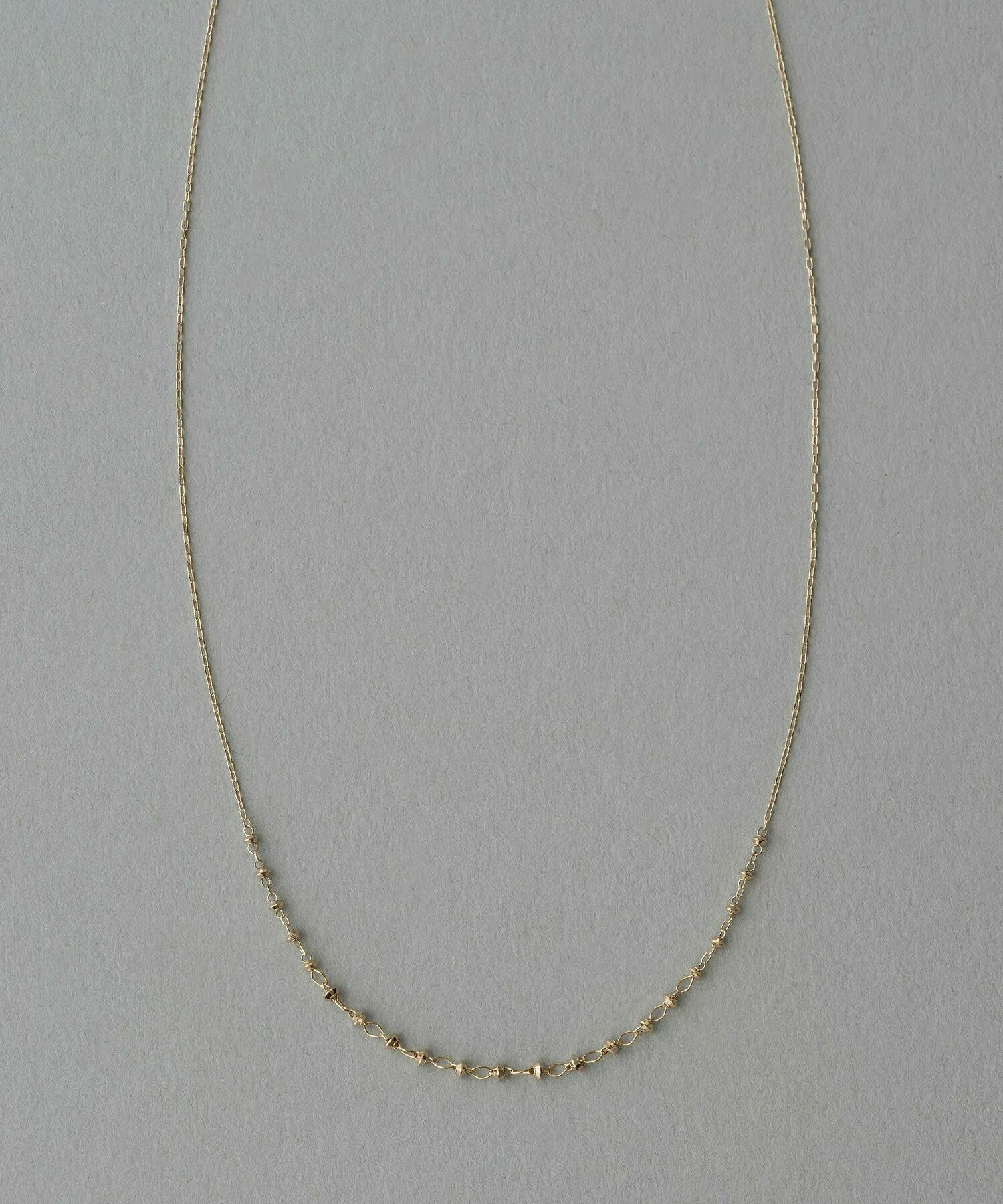 [bijoux] ete K18RBG e_Grain 經典轉珠項鍊 | 項鍊  送禮 情人節 [Rakuten Fashion]