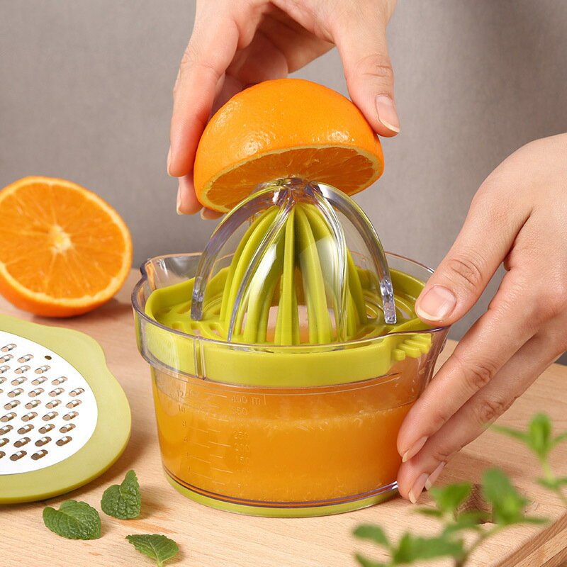 簡易手動榨汁機小型便攜式橙汁杯家用壓榨器水果橙子檸檬榨汁器