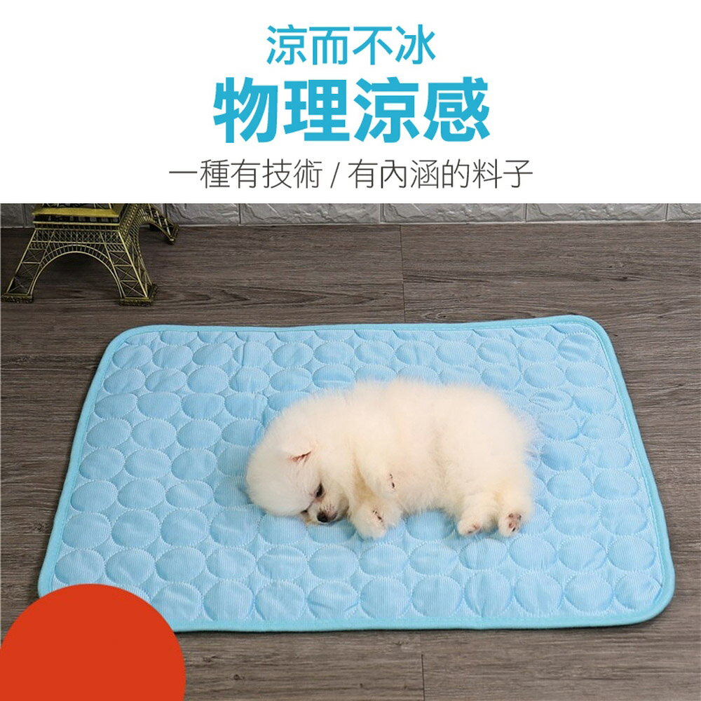 [現貨]寵物涼墊 寵物涼感墊 狗狗涼墊 冰涼墊 涼墊冰墊 貓咪涼墊 寵物床墊 寵物冰墊 貓狗寵物冰絲涼感床墊 4