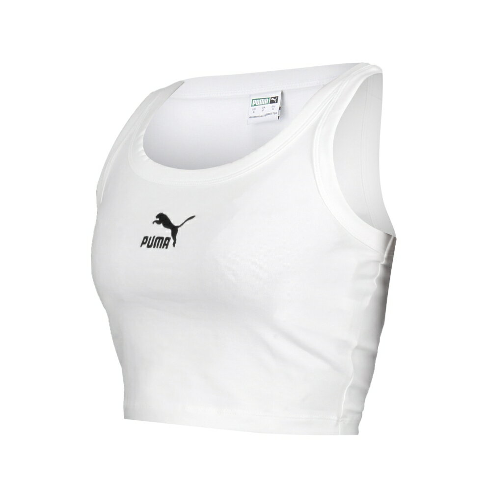 PUMA 女短版休閒背心(歐規 無袖上衣 運動背心 慢跑「62025402」≡排汗專家≡