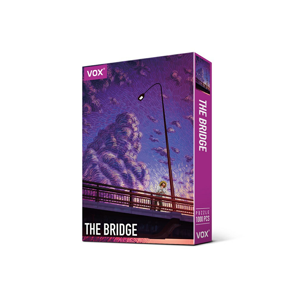 VOX - 當梵谷走進畫裡系列~ 紫霞絢爛 THE BRIDGE 1000片拼圖 VE1000-76
