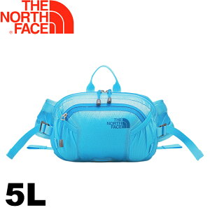 【The North Face 美國 5L 戶外多功能腰包《天空藍》】CA6Y/運動腰包/旅遊腰包/腰包