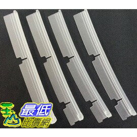 [103玉山網] 掃地機膠刷膠條4入 相容 Neato XV-21 14 15 11 XV Pro 吸塵器滾刷毛刷葉片配件_b018 TD2