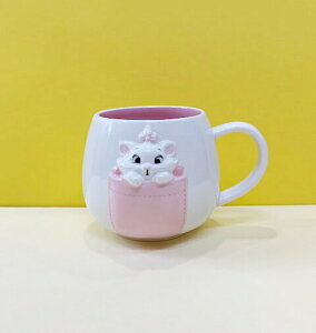 【震撼精品百貨】The Aristocats Marie 迪士尼瑪莉貓 瑪莉貓造型陶瓷馬克杯#24670 震撼日式精品百貨