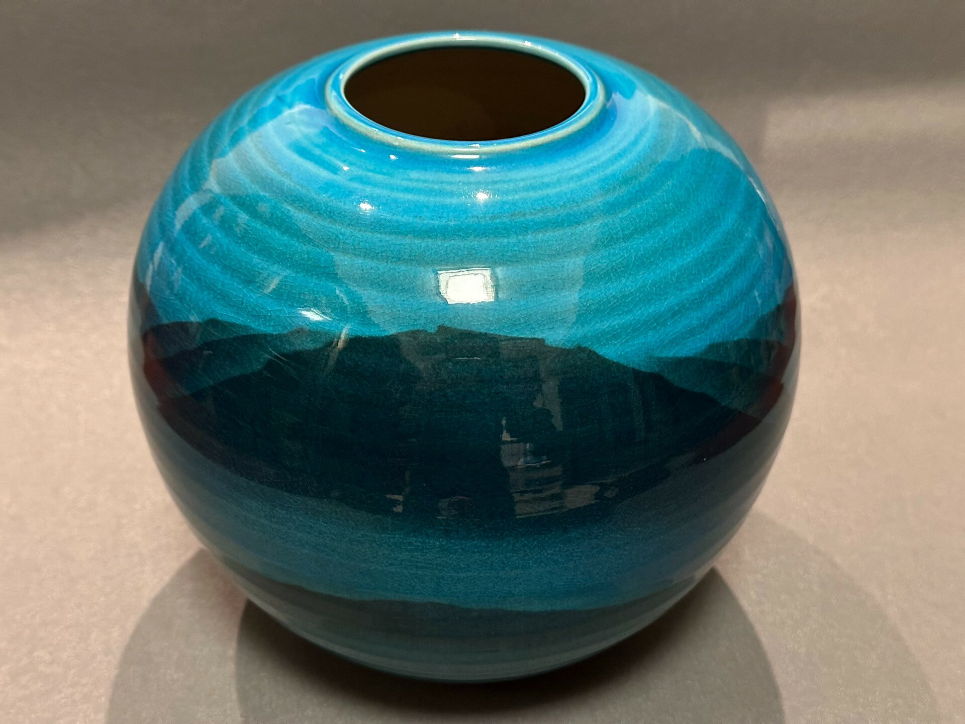 日本迴流瓷器名家青峰款 青瓷花瓶 花器 花插