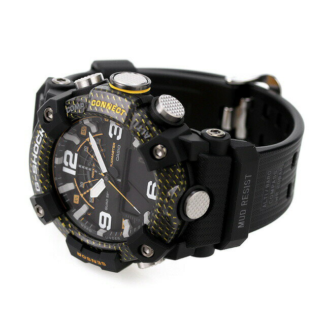 G-SHOCK クオーツGG-B100Y-1A Bluetooth アナデジブラック黒CASIO