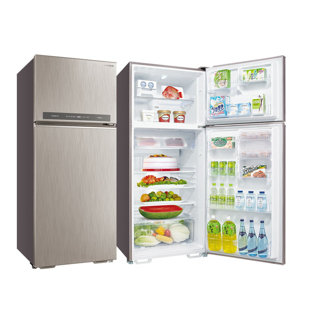 SANLUX台灣三洋 480公升 一級能效 變頻雙門冰箱 /台 SR-C480BV1A【APP滿額下單10%點數(單一帳號最高5000點)】1/31止