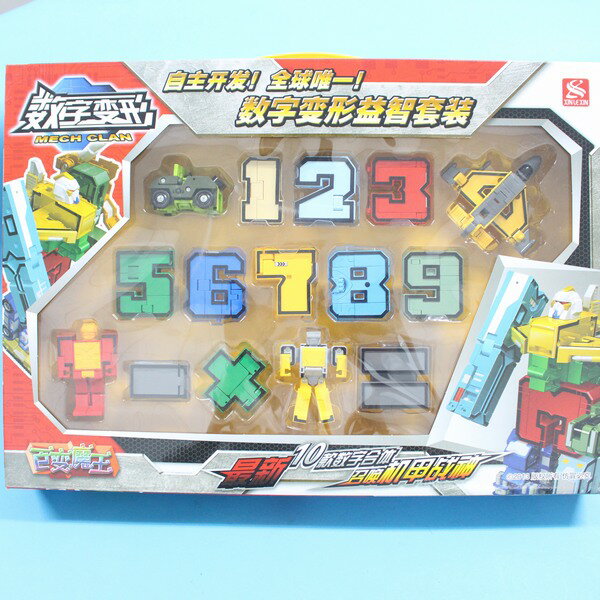數字變形益智 15入套裝 2808 變形機甲戰神/一盒入(促799)~首【APP滿額下單10%點數(單一帳號最高1500點)】8/31止