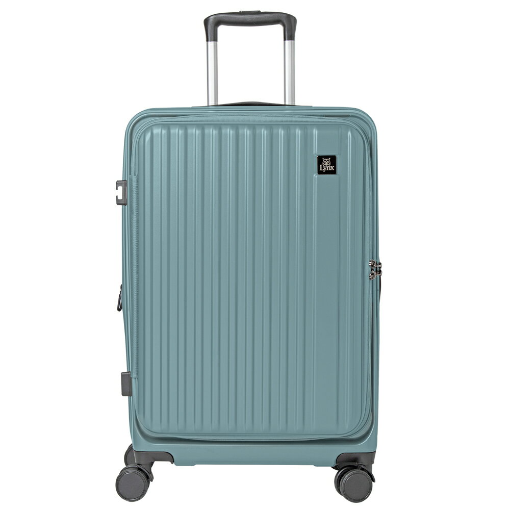 【Lynx 美國山貓】29吋第一代前開式行李箱、TSA海關鎖、鋁合金拉桿、360度飛機輪、可加大 0