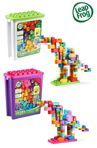 LeapFrog跳跳蛙全英玩具-小小建築師-豪華81件積木補充盒【六甲媽咪】