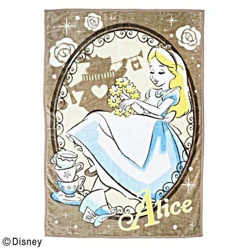 【震撼精品百貨】愛麗絲夢遊仙境 Alice 愛麗絲手繪圖案成人用雙人毛毯L(奇幻兔子洞)#65853 震撼日式精品百貨