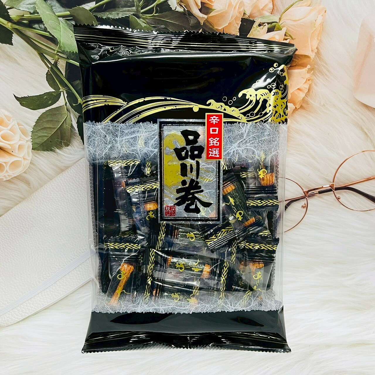 日本 Kirara 海苔捲米果 品川卷 海苔米果 海苔卷｜全店$299 全家取貨免運｜滿額折500｜APP下單最高賺19%點數⚡