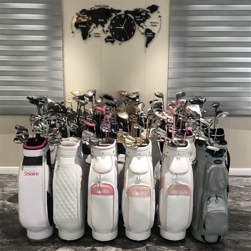 正品高爾夫球桿全套  男女士高爾夫套桿 初中級初學者全套 紅馬