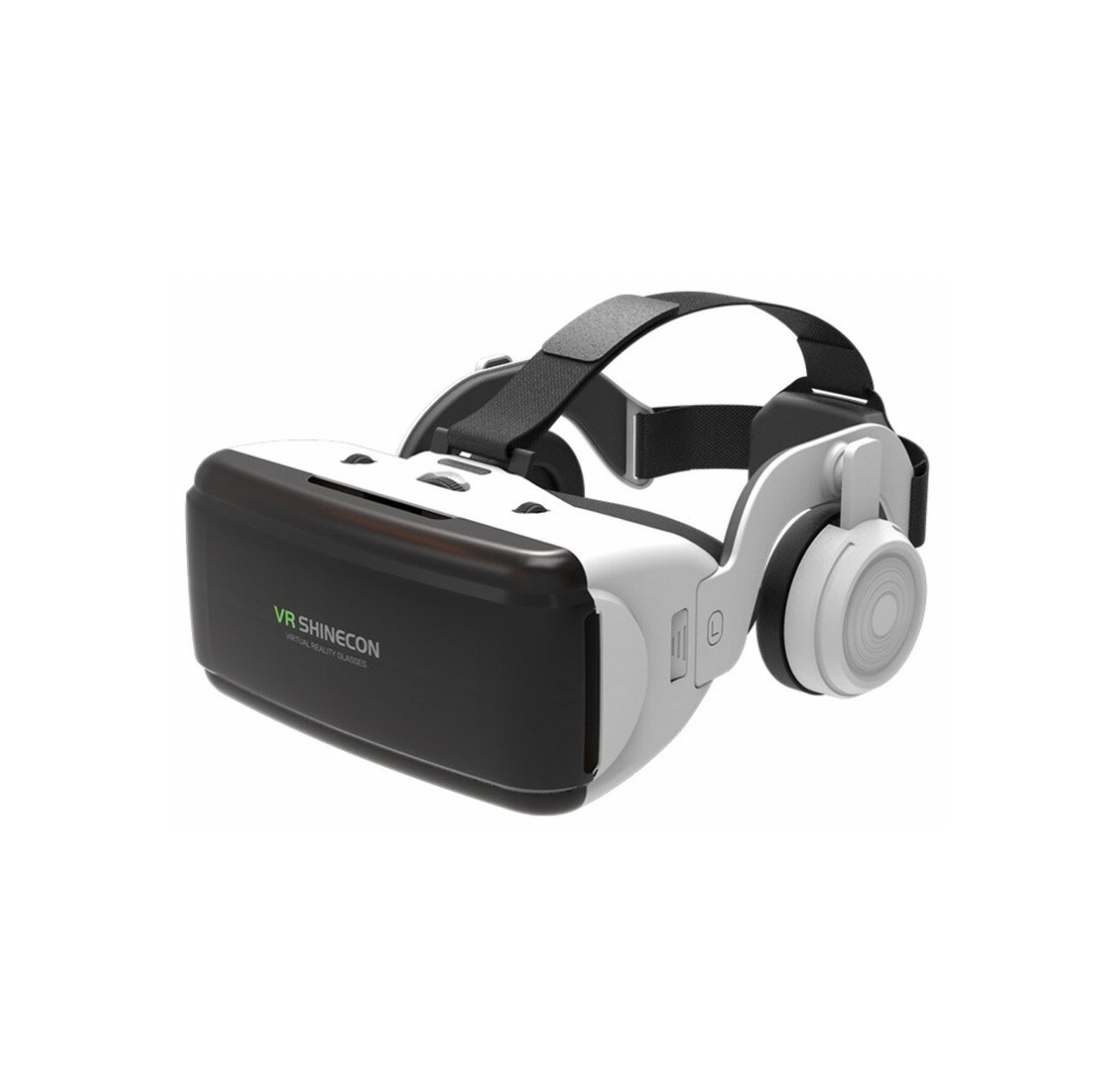 VR眼鏡五代 Google Cardboard 3D眼鏡 VR實境顯示器 (可戴眼鏡使用/內附耳機)