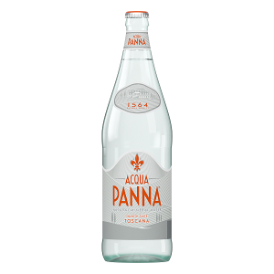 義大利普娜Acqua Panna天然礦泉水 1000ml x12瓶(玻璃瓶) 免運費 進口水 天然水 Acqua Panna