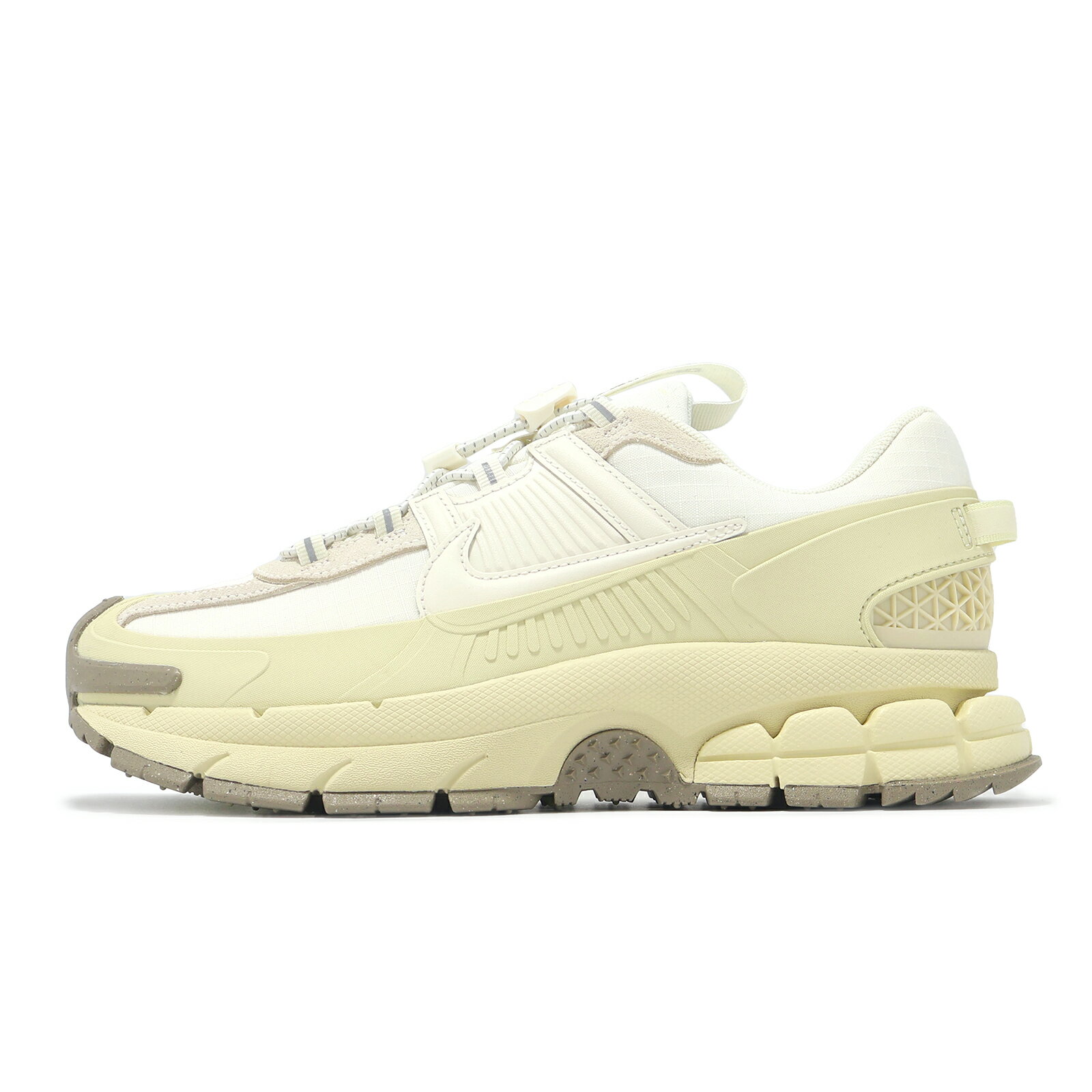 Nike 休閒鞋 Zoom Vomero Roam 男鞋 女鞋 米白 淺卡其 厚底 抽繩 防水鞋面 FV2295-101