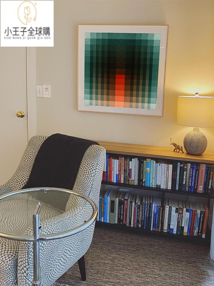 【公司貨免運速發】開發票 掛畫 軟裝 裝飾 客製中古風掛畫高級感客廳美式抽象藝術正方形復古墻面裝飾畫多巴胺工作室掛畫 公司掛畫 裝飾 日本藝術作品