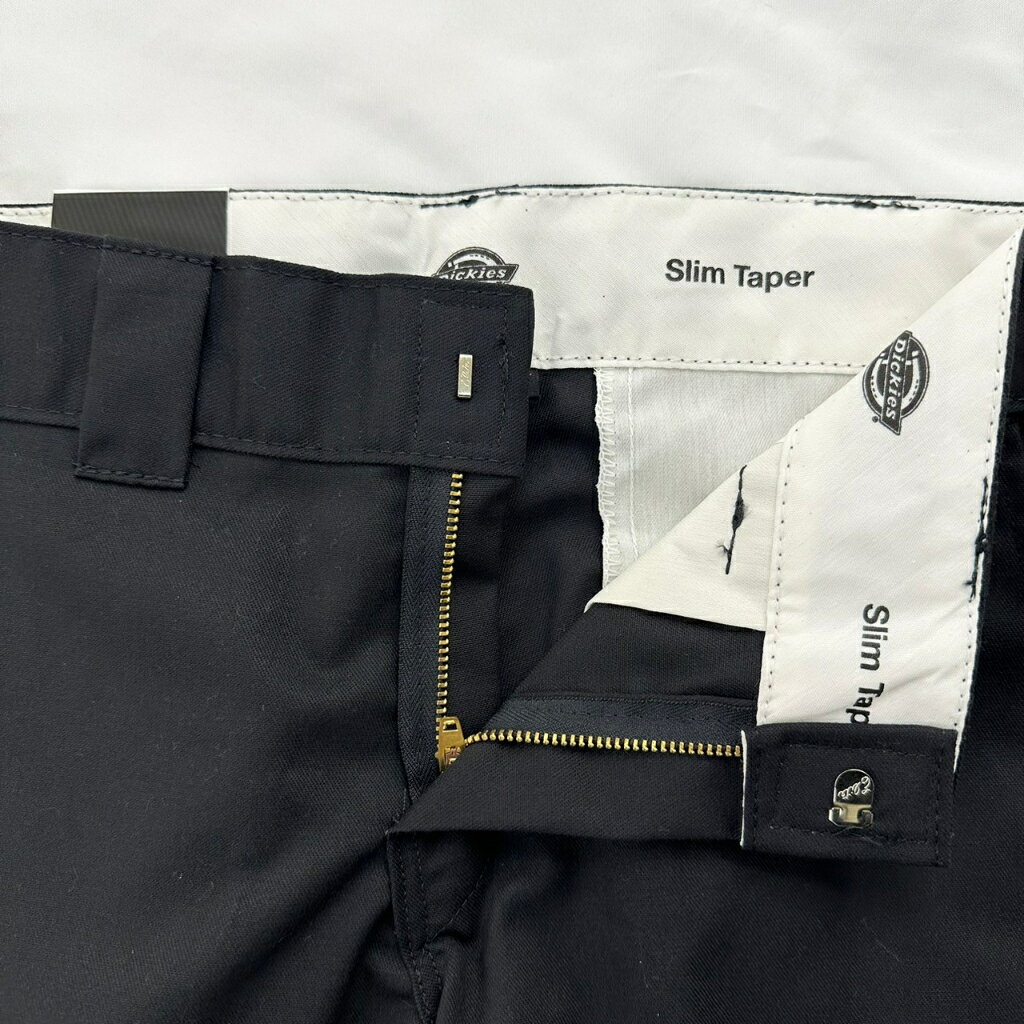 【毒】Dickies WP596 長褲 Slim 黑色 西裝長褲 休閒褲 迪凱思 修身版型 夏天長褲【領券折222｜Cube卡+APP下單最高10%回饋】