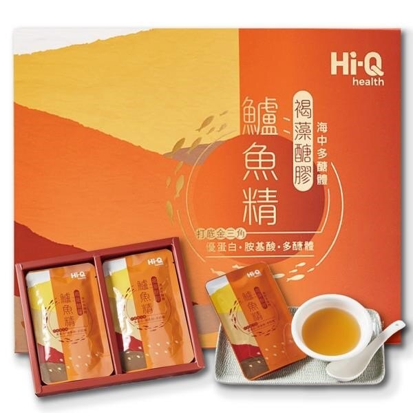 Hi-Q health褐藻醣膠鱸魚精 60ml*5包/盒
