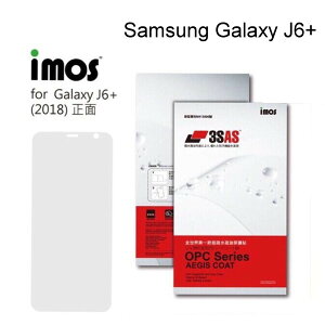 【iMos】3SAS系列保護貼 Samsung Galaxy J6+/J6 Plus (6吋) 正面 超潑水、防污、抗刮