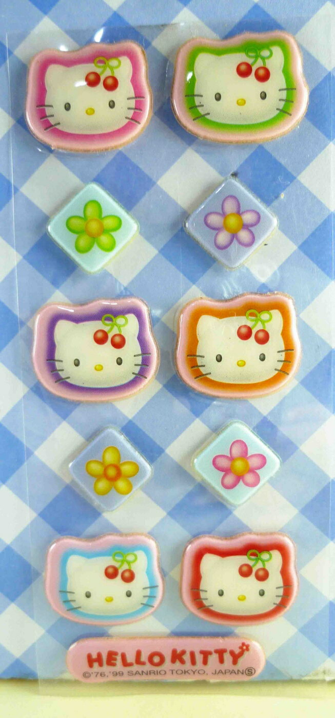 【震撼精品百貨】Hello Kitty 凱蒂貓 KITTY立體貼紙-大頭 震撼日式精品百貨