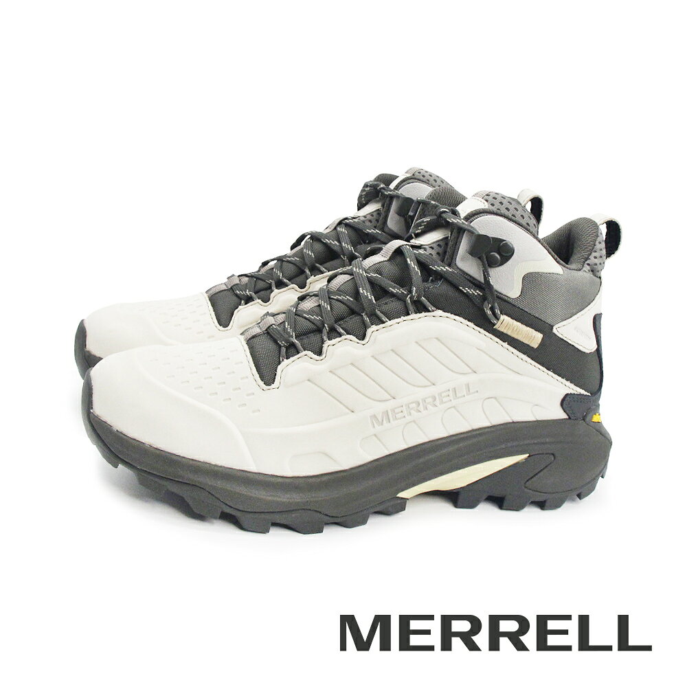 MERRELL(男)NOVA 4 輕量戶外越野健行鞋 男鞋-米綠色